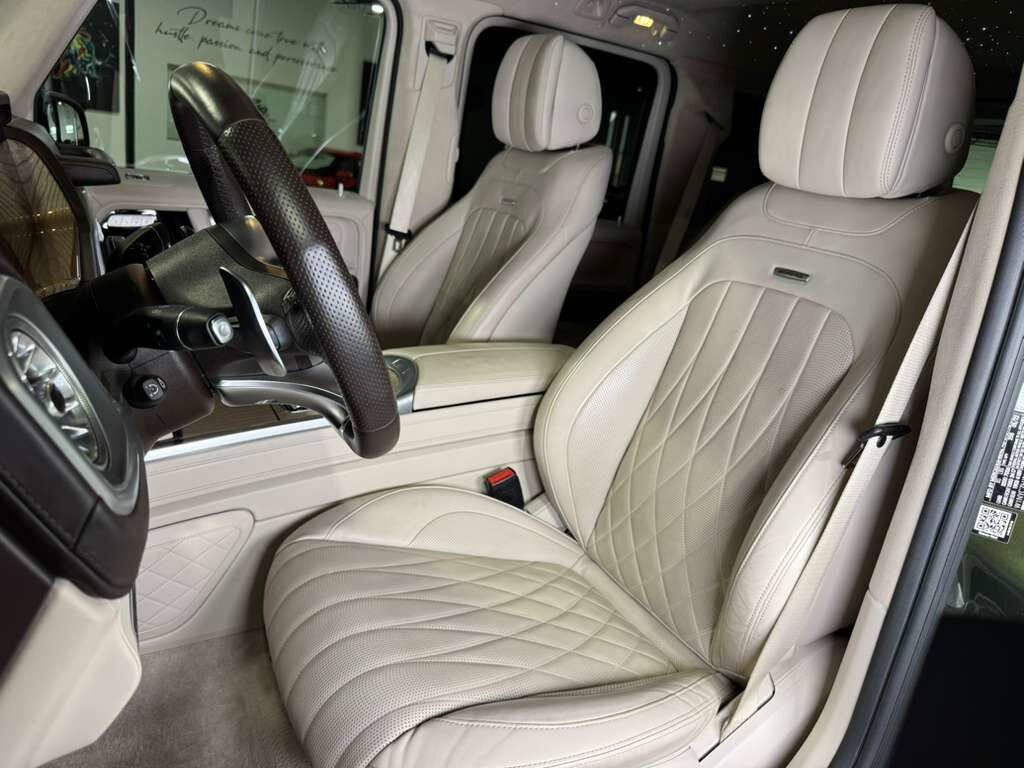 2022 Mercedes-Benz G-Class AMG G 63 Olive Metallic paint, Exclusive Nappa leather, Burmester High-End audio AND MUCH MORE!! Fort Lauderdale FL