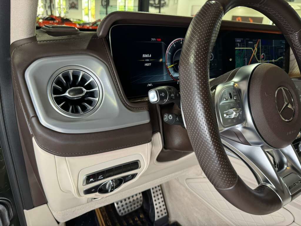 2022 Mercedes-Benz G-Class AMG G 63 Olive Metallic paint, Exclusive Nappa leather, Burmester High-End audio AND MUCH MORE!! Fort Lauderdale FL