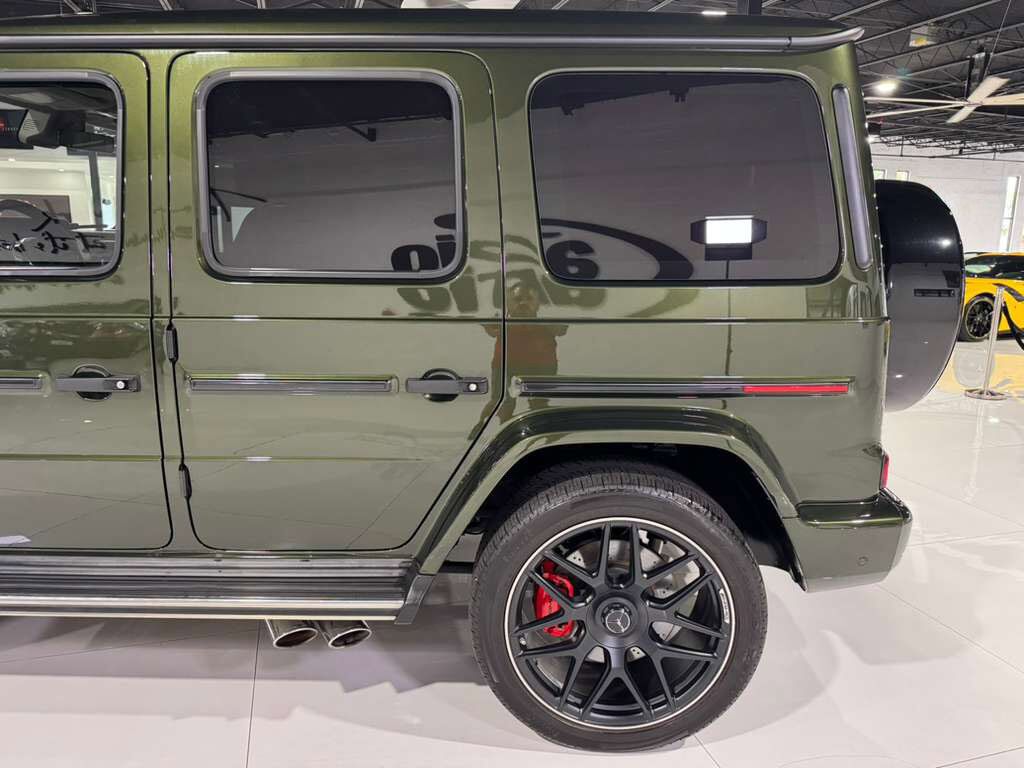 2022 Mercedes-Benz G-Class AMG G 63 Olive Metallic paint, Exclusive Nappa leather, Burmester High-End audio AND MUCH MORE!! Fort Lauderdale FL