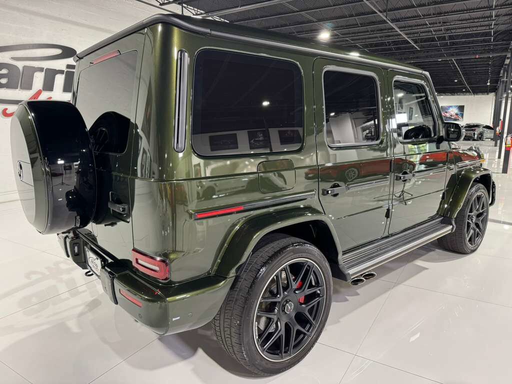 2022 Mercedes-Benz G-Class AMG G 63 Olive Metallic paint, Exclusive Nappa leather, Burmester High-End audio AND MUCH MORE!! Fort Lauderdale FL