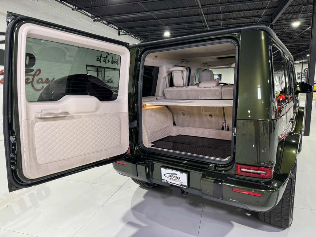 2022 Mercedes-Benz G-Class AMG G 63 Olive Metallic paint, Exclusive Nappa leather, Burmester High-End audio AND MUCH MORE!! Fort Lauderdale FL