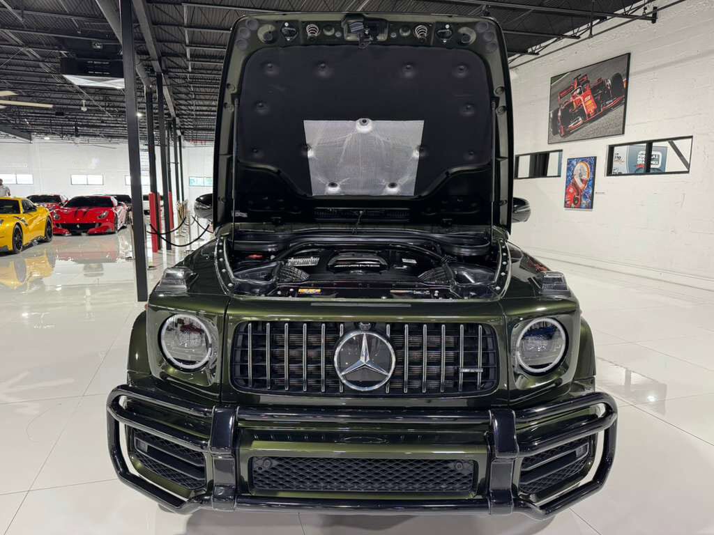 2022 Mercedes-Benz G-Class AMG G 63 Olive Metallic paint, Exclusive Nappa leather, Burmester High-End audio AND MUCH MORE!! Fort Lauderdale FL
