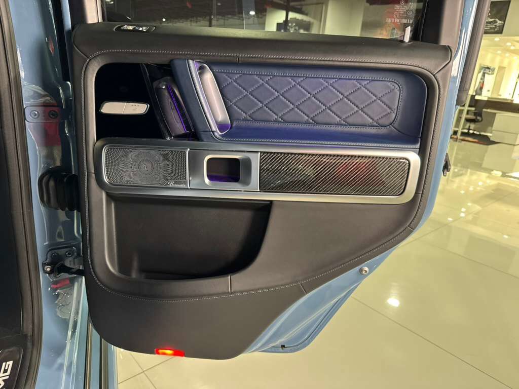 2022 Mercedes-Benz G-Class AMG G 63 body kit, China Blue paint, G Manufaktur interior, Burmester High-End audio AND MUCH MORE!! Fort Lauderdale FL