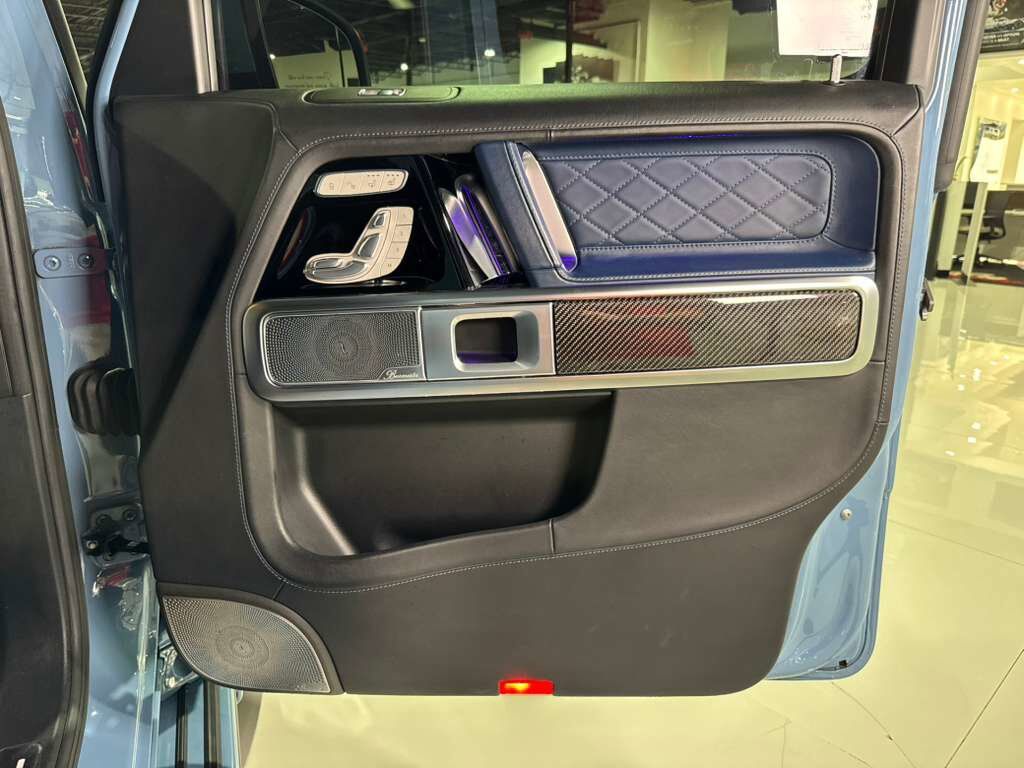 2022 Mercedes-Benz G-Class AMG G 63 body kit, China Blue paint, G Manufaktur interior, Burmester High-End audio AND MUCH MORE!! Fort Lauderdale FL