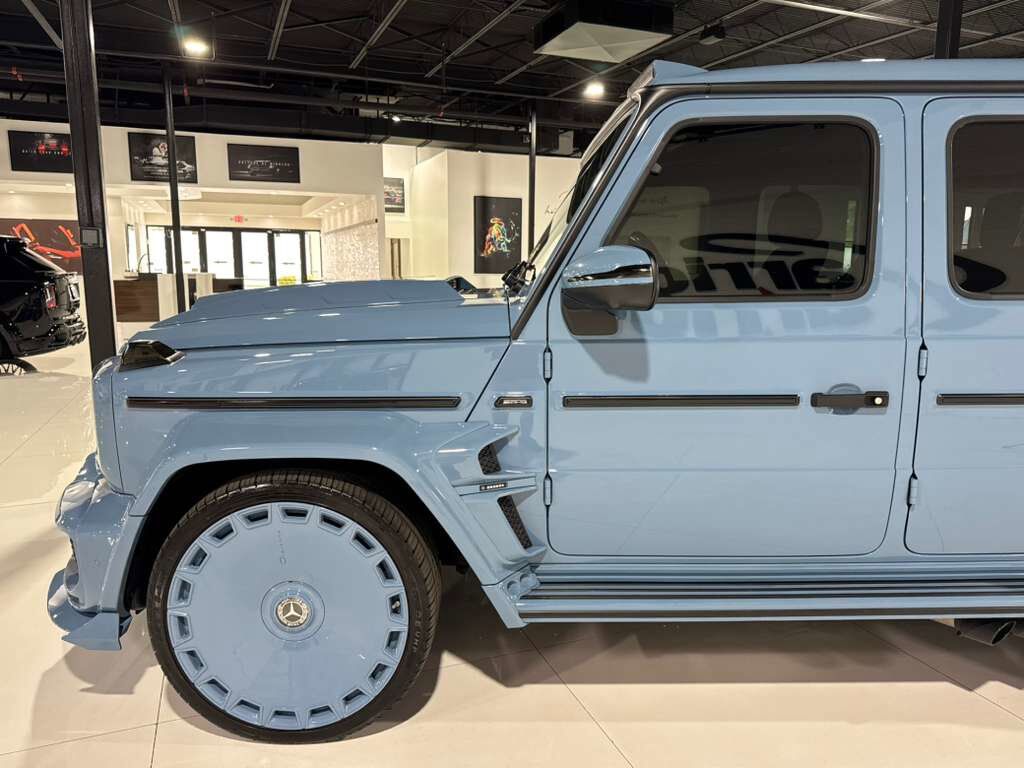 2022 Mercedes-Benz G-Class AMG G 63 body kit, China Blue paint, G Manufaktur interior, Burmester High-End audio AND MUCH MORE!! Fort Lauderdale FL