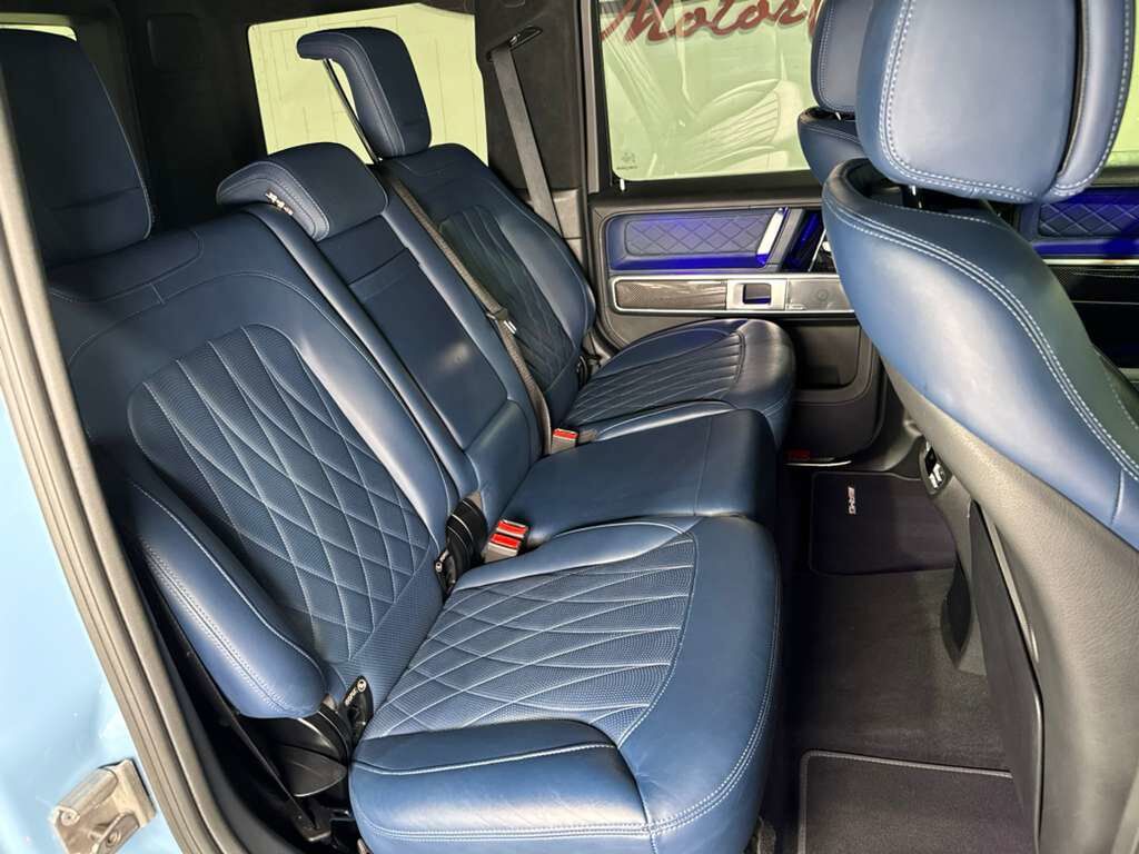 2022 Mercedes-Benz G-Class AMG G 63 body kit, China Blue paint, G Manufaktur interior, Burmester High-End audio AND MUCH MORE!! Fort Lauderdale FL