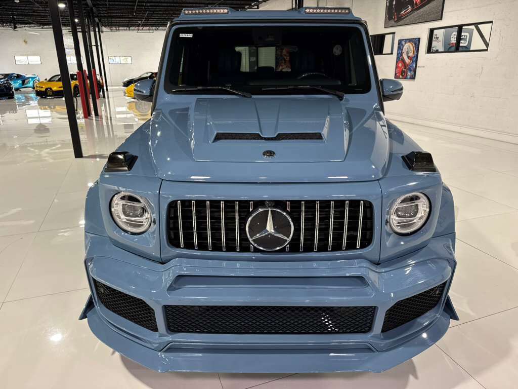 2022 Mercedes-Benz G-Class AMG G 63 body kit, China Blue paint, G Manufaktur interior, Burmester High-End audio AND MUCH MORE!!