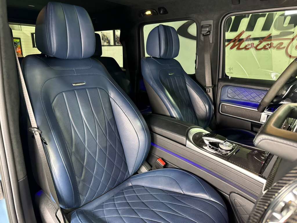 2022 Mercedes-Benz G-Class AMG G 63 body kit, China Blue paint, G Manufaktur interior, Burmester High-End audio AND MUCH MORE!! Fort Lauderdale FL