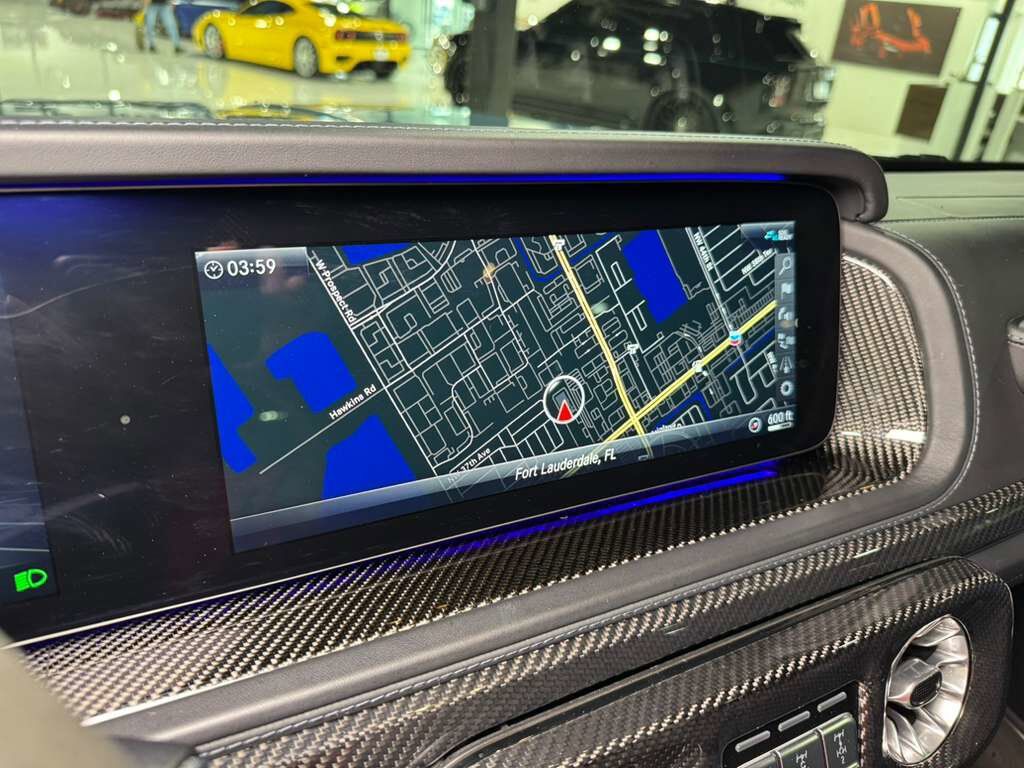 2022 Mercedes-Benz G-Class AMG G 63 body kit, China Blue paint, G Manufaktur interior, Burmester High-End audio AND MUCH MORE!! Fort Lauderdale FL