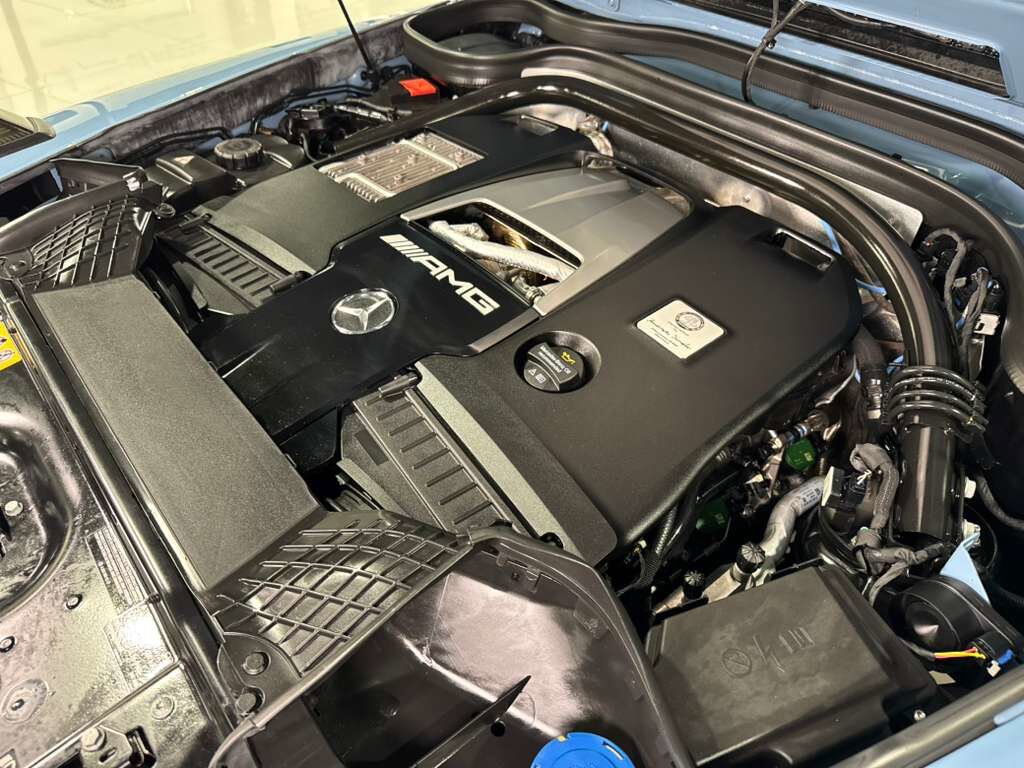 2022 Mercedes-Benz G-Class AMG G 63 body kit, China Blue paint, G Manufaktur interior, Burmester High-End audio AND MUCH MORE!! Fort Lauderdale FL