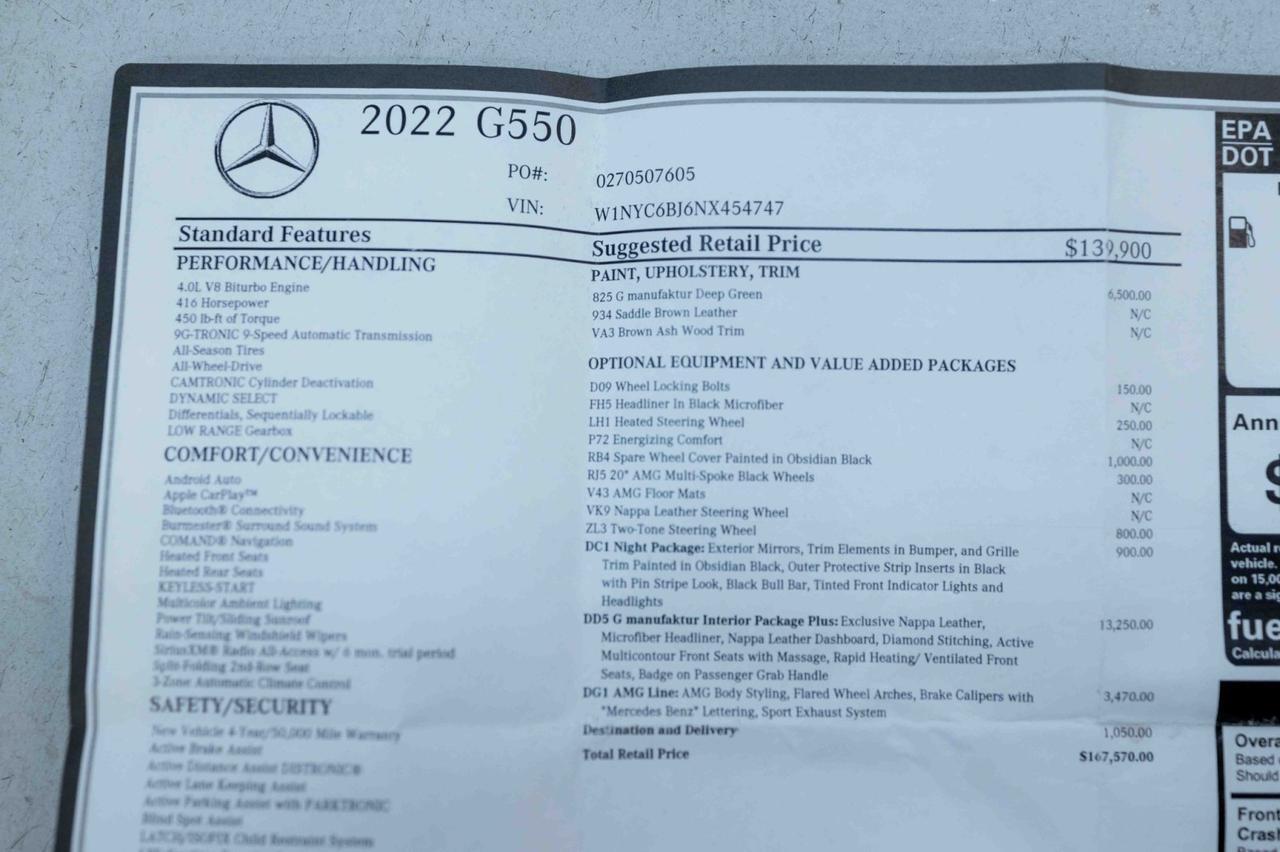2022 Mercedes-Benz G-Class G 550 Marietta GA