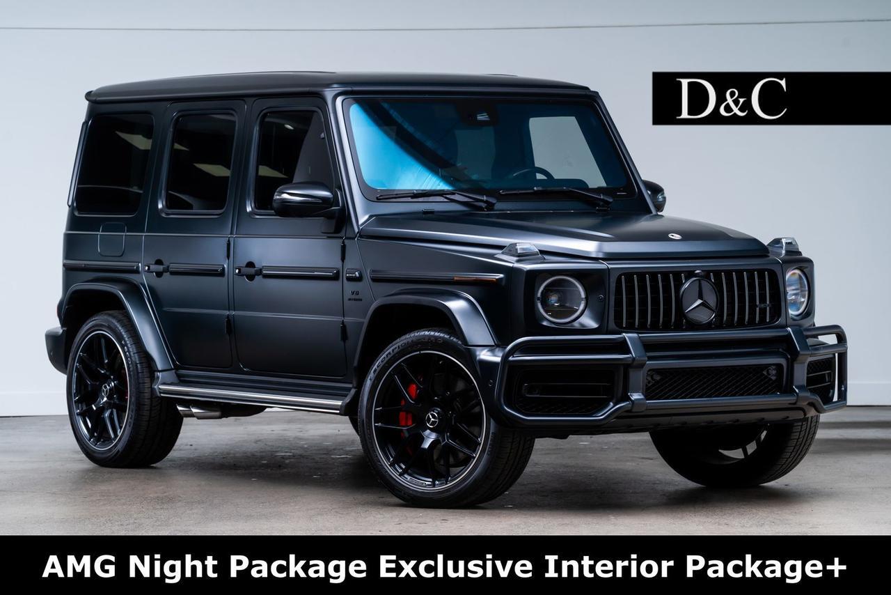 2022 Mercedes-Benz G-Class G 63 AMG&reg; AMG Night Package Exclusive Interior Package+