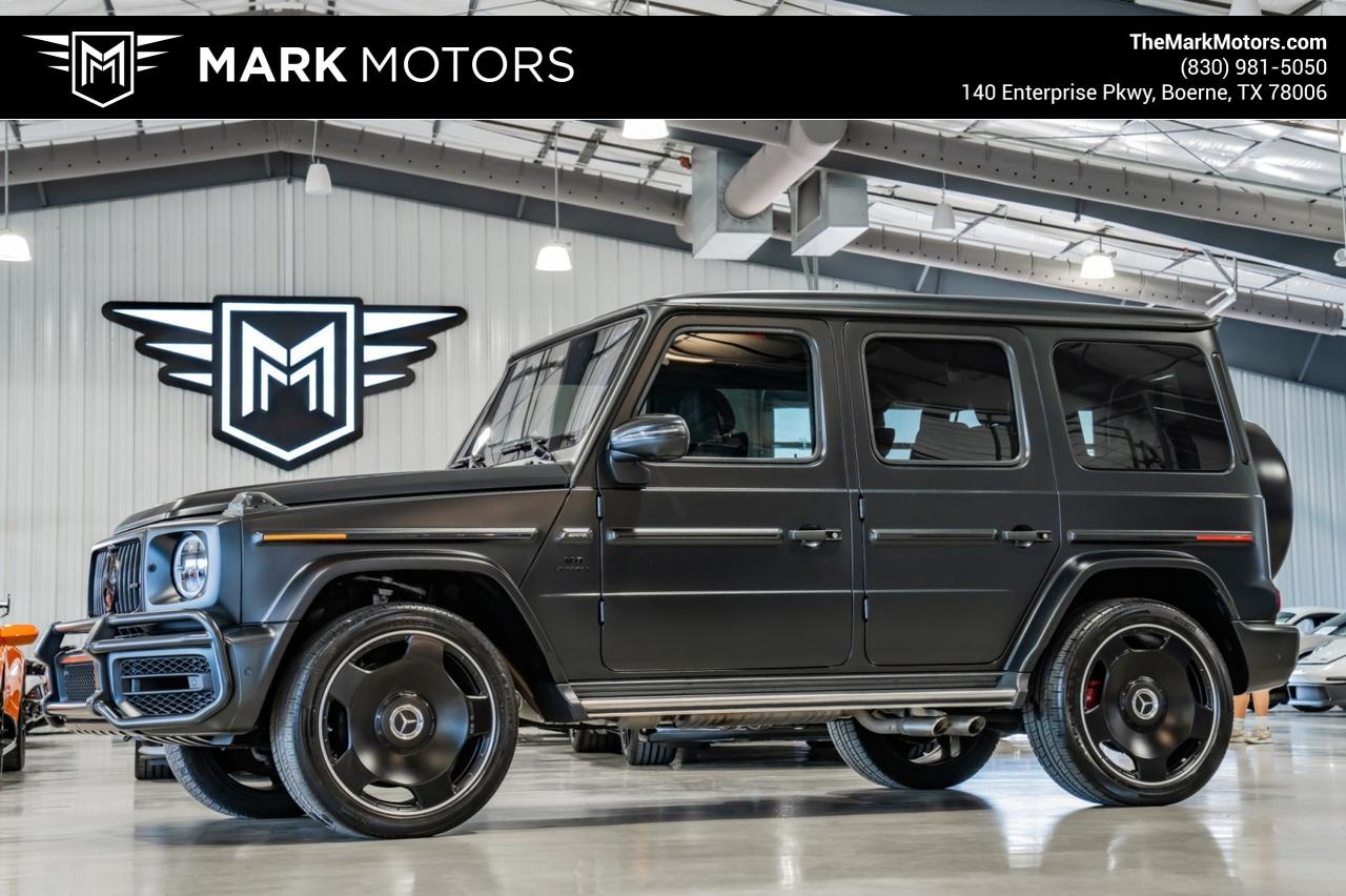 2022 MercedesBenz G63 FACTORY MATTE BLACK 22" MONOBLOCK