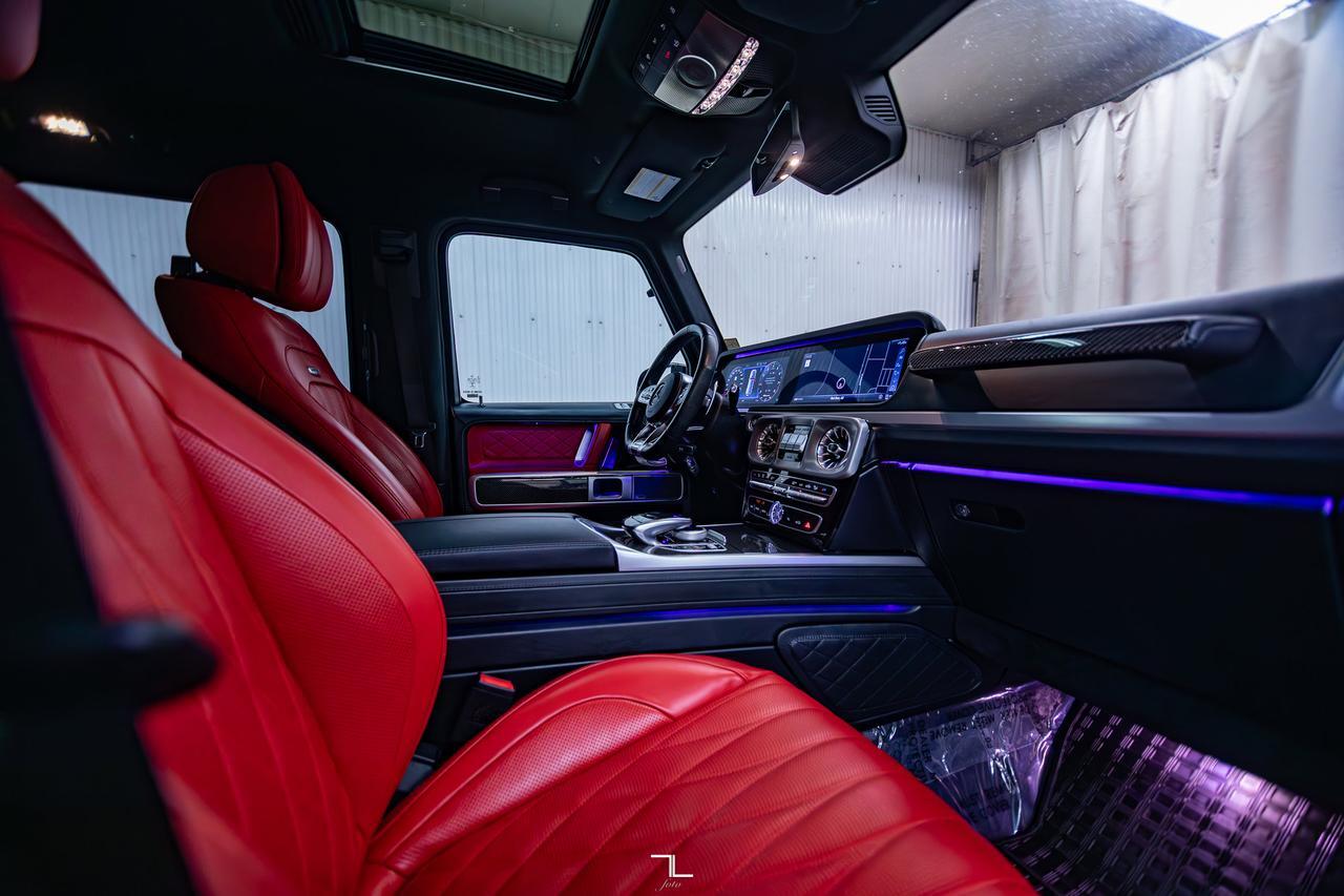 2022 Mercedes-Benz G63 4Matic AMG Leather Roof Nav BCam Red Deer AB