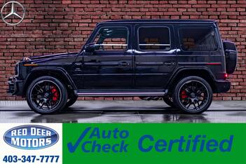 2022_Mercedes-Benz_G63_4Matic AMG Leather Roof Nav BCam_ Red Deer AB