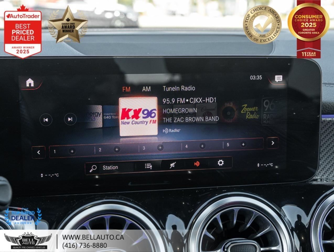 2022 Mercedes-Benz GLB 250 | AMGPKG | NIGHTPKG | PRMPKG | 360CAM | PANO | REDLTHR | NOACCIDENT Toronto ON