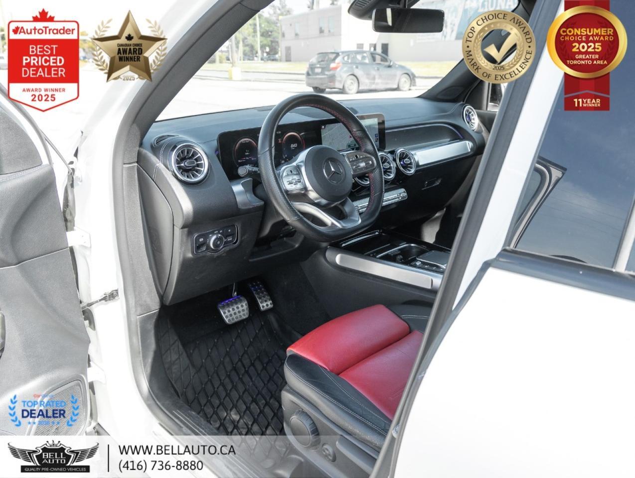 2022 Mercedes-Benz GLB 250 | AMGPKG | NIGHTPKG | PRMPKG | 360CAM | PANO | REDLTHR | NOACCIDENT Toronto ON