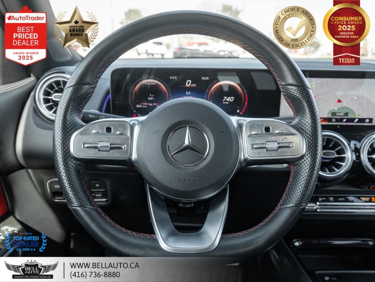 2022 Mercedes-Benz GLB 250 | AMGPKG | NIGHTPKG | PRMPKG | 360CAM | PANO | REDLTHR | NOACCIDENT Toronto ON
