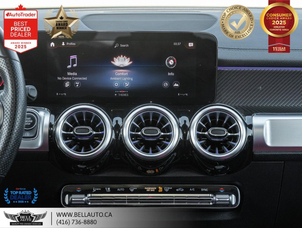 2022 Mercedes-Benz GLB 250 | AMGPKG | NIGHTPKG | PRMPKG | 360CAM | PANO | REDLTHR | NOACCIDENT Toronto ON