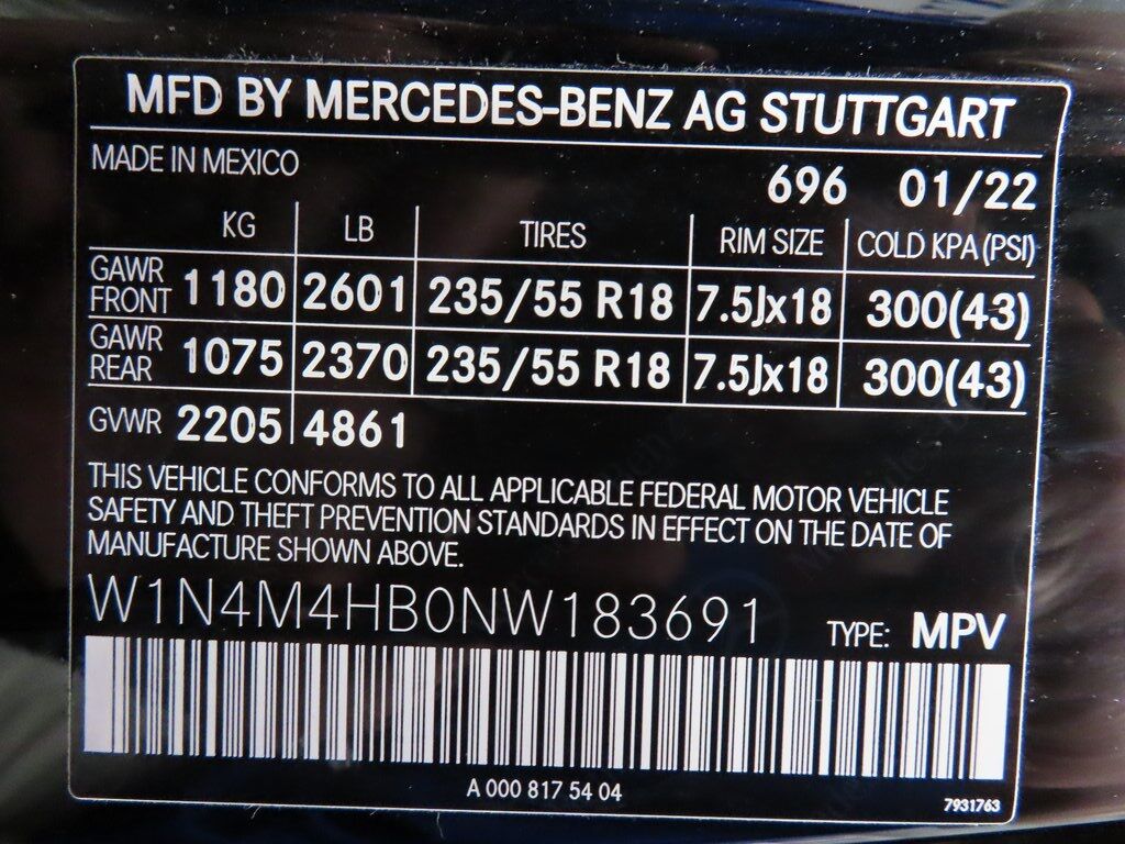 2022 Mercedes-Benz GLB GLB 250 AWD Fond du Lac WI
