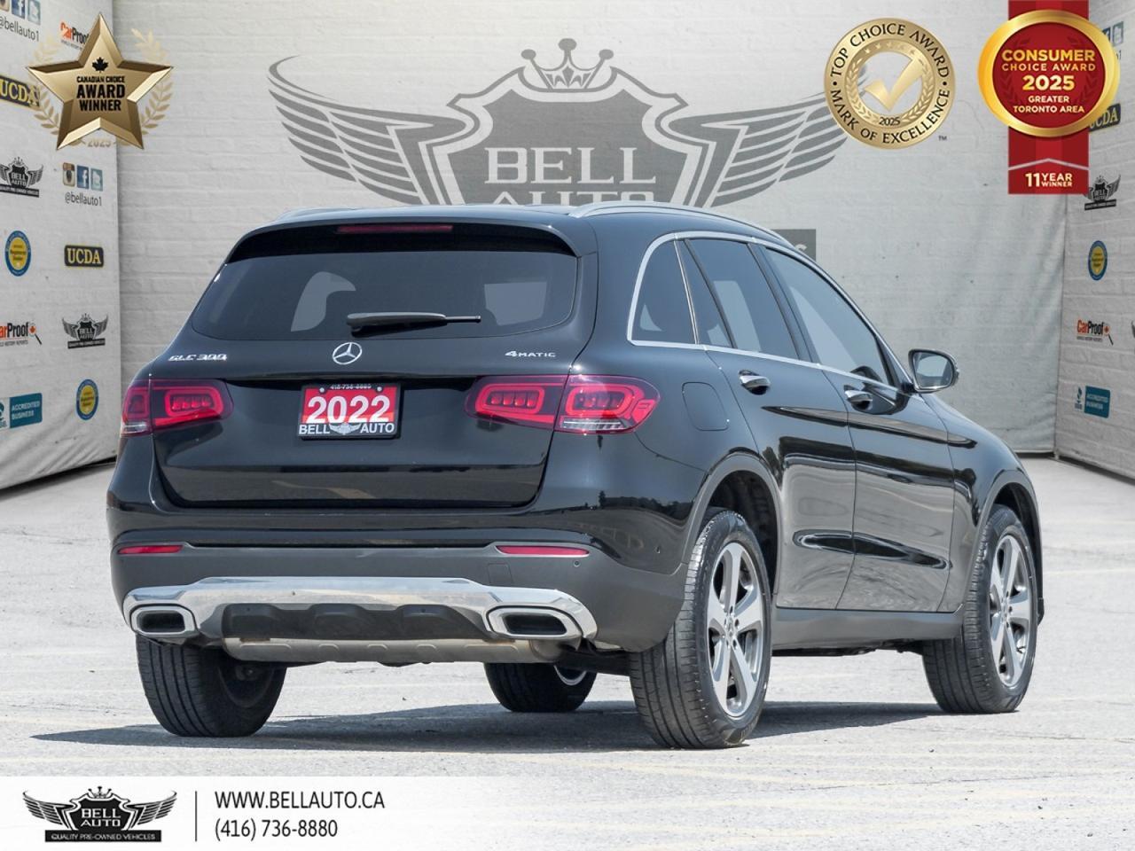 2022 Mercedes-Benz GLC 300 | 360CAM | PANOROOF | CARPLAY | ONSTAR | POWER&MEMORYSEATS | BACKUPCAM | WOODTRIM | NOACCIDENT Toronto ON