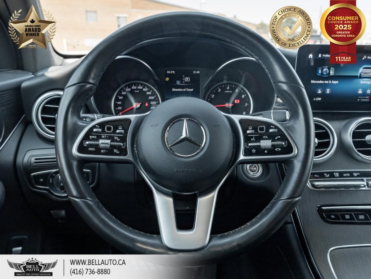 2022 Mercedes-Benz GLC 300 | 360CAM | PANOROOF | CARPLAY | ONSTAR | POWER&MEMORYSEATS | BACKUPCAM | WOODTRIM | NOACCIDENT Toronto ON