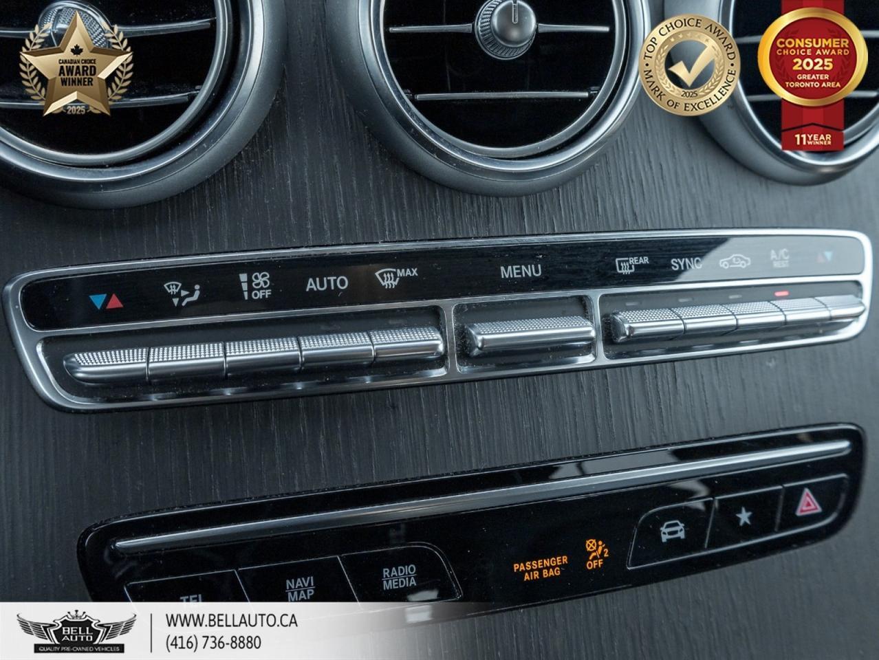 2022 Mercedes-Benz GLC 300 | 360CAM | PANOROOF | CARPLAY | ONSTAR | POWER&MEMORYSEATS | BACKUPCAM | WOODTRIM | NOACCIDENT Toronto ON
