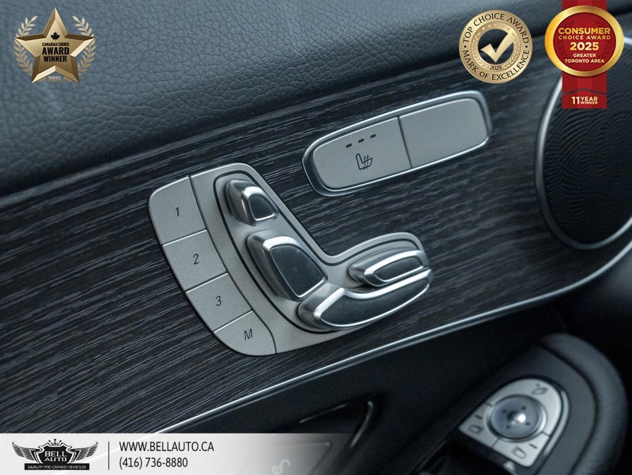 2022 Mercedes-Benz GLC 300 | 360CAM | PANOROOF | CARPLAY | ONSTAR | POWER&MEMORYSEATS | BACKUPCAM | WOODTRIM | NOACCIDENT Toronto ON