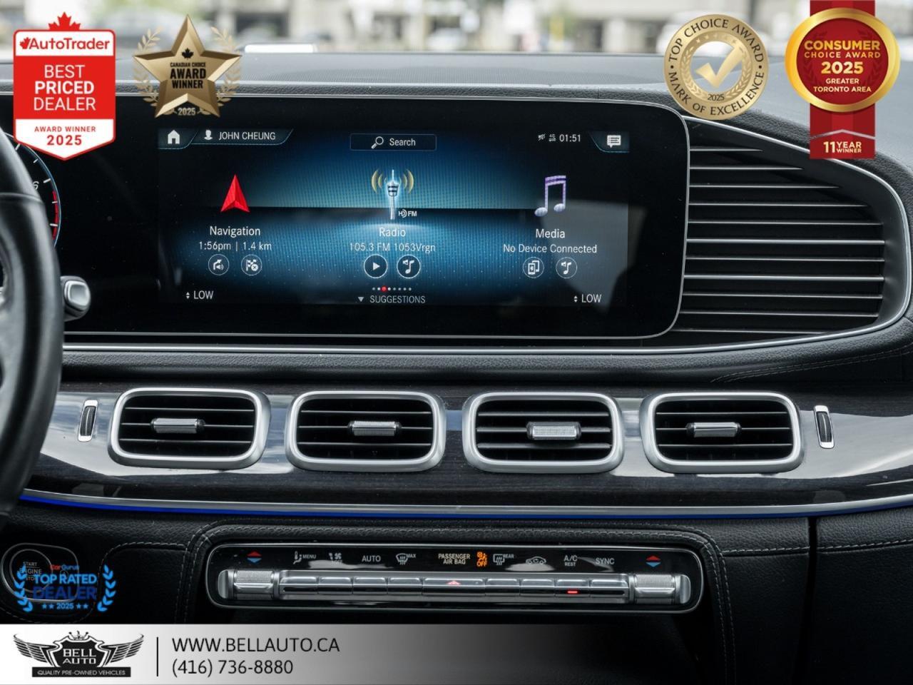 2022 Mercedes-Benz GLE 350 | PREMIUM PKG | BURMESTER | 21"AMGWHEELS | PANOROOF | APPLECARPLAY | NO ACCIDENT Toronto ON