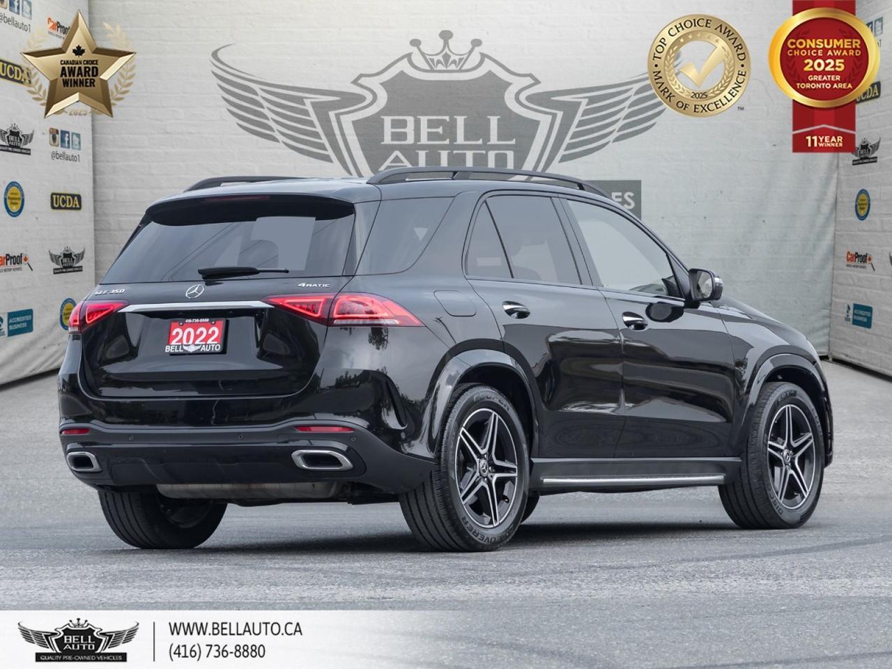2022 Mercedes-Benz GLE 350, AMGPKG, HUD, 360CAM, NAVI, PANO, BACKUPCAM, BSPOT, BURMESTERSOUND®, APPLECARPLAY®, WOODTRIM Toronto ON