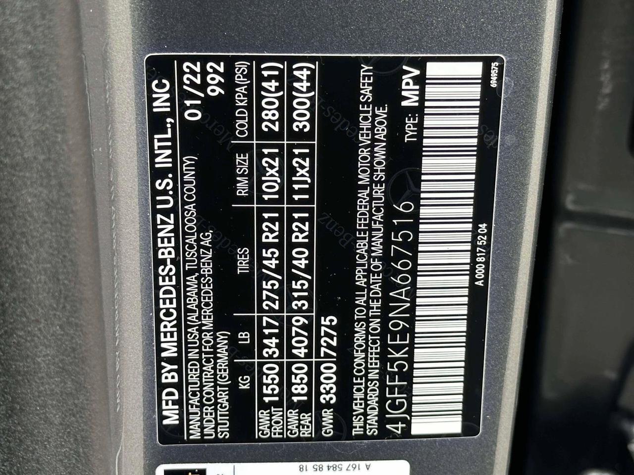 2022 Mercedes-Benz GLS GLS 450 Morristown NJ