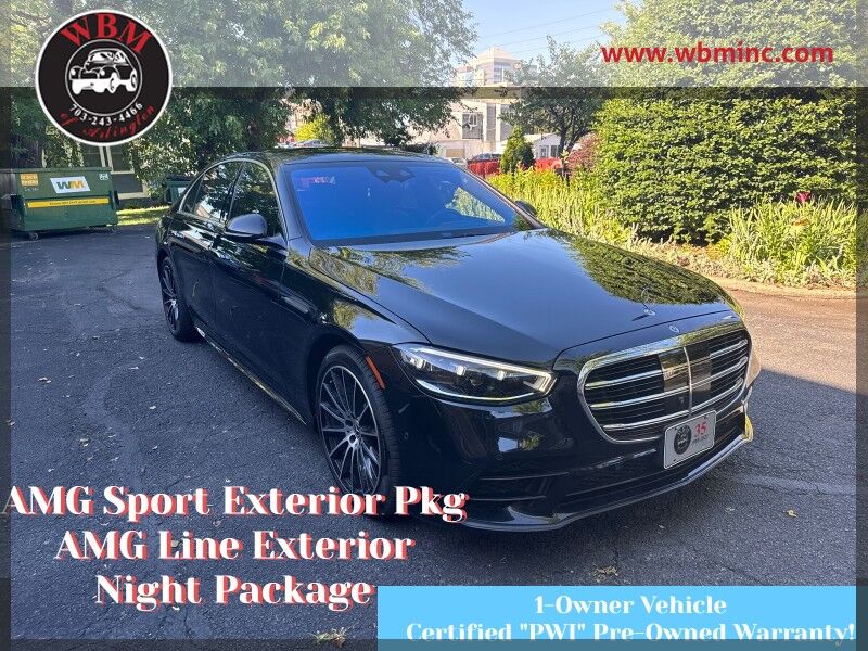 2022 Mercedes-Benz S 500 4MATIC w/ AMG Sport Package Arlington VA