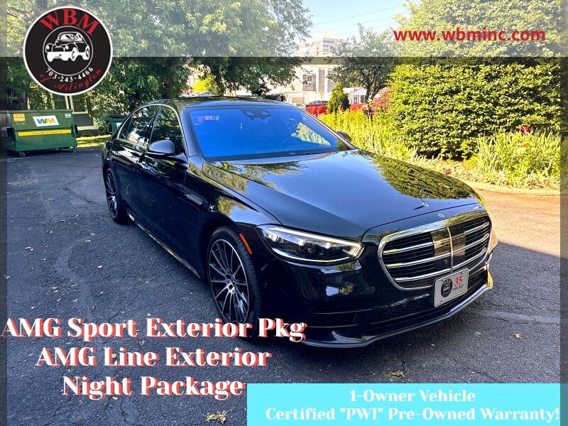 2022 Mercedes-Benz S 500 4MATIC w/ AMG Sport Package