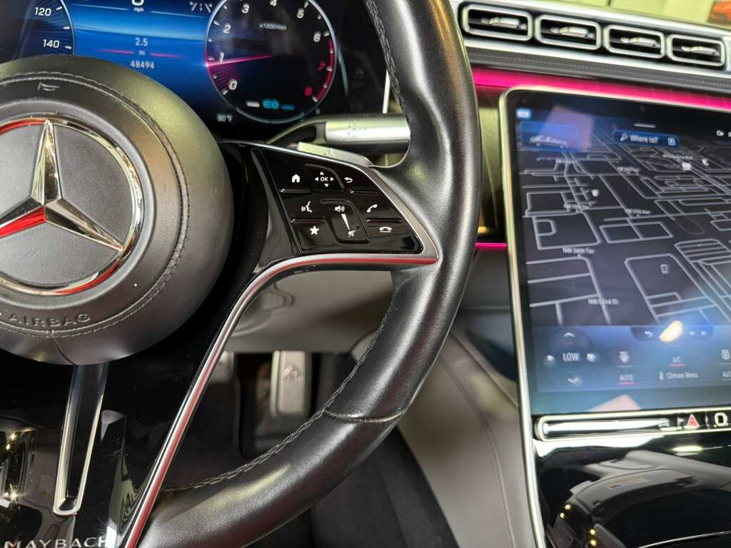 2022 Mercedes-Benz S-Class Maybach S 580 FACTORY TWO-TONE PAINT!! Burmester 4D, rear convenience doors AND MUCH MORE!! Fort Lauderdale FL