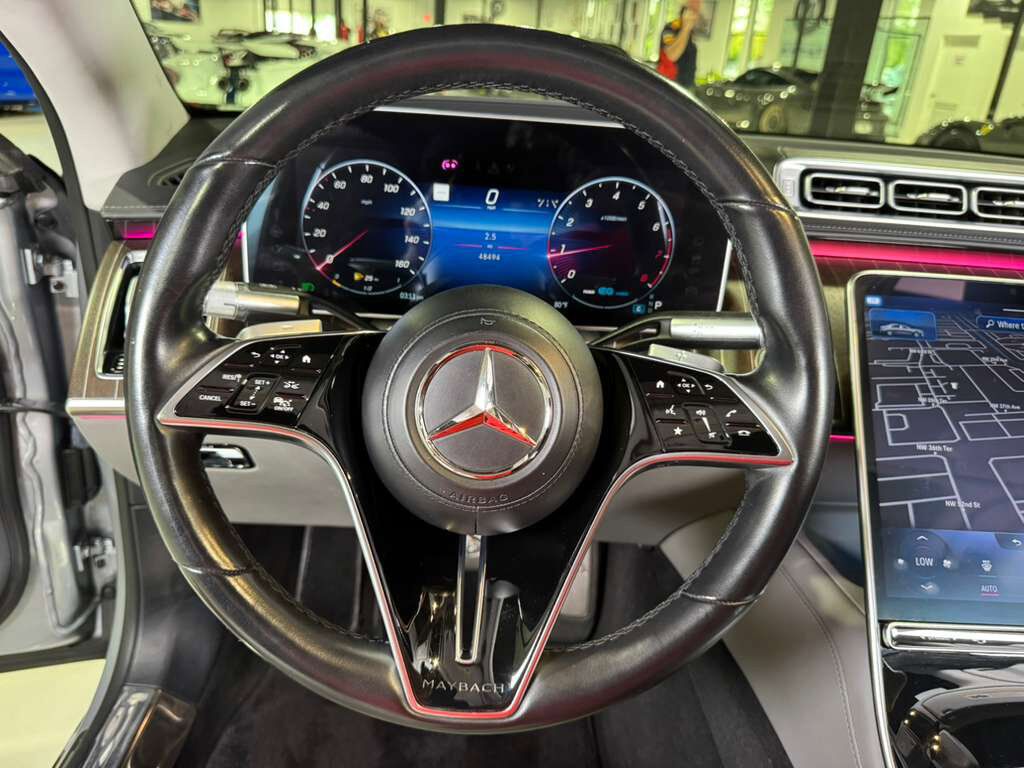 2022 Mercedes-Benz S-Class Maybach S 580 FACTORY TWO-TONE PAINT!! Burmester 4D, rear convenience doors AND MUCH MORE!! Fort Lauderdale FL