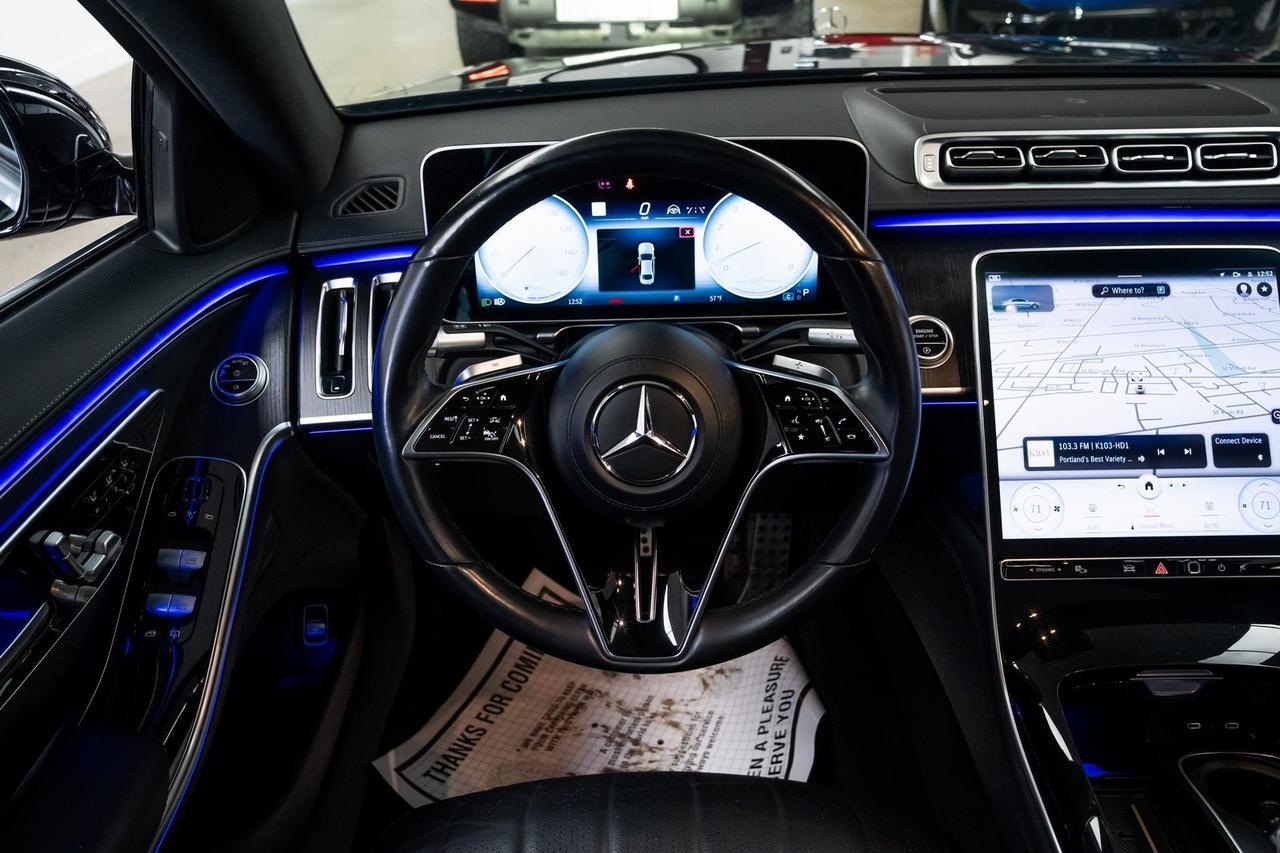 2022 Mercedes-Benz S-Class S 500 1 Owner AMG Line Package Rear Axle Steer Portland OR