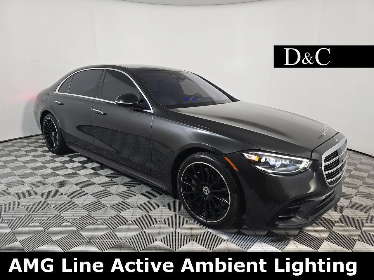 2022 Mercedes-Benz S-Class S 500 4MATIC 4D Sedan AMG Line Active Ambient Lighting Portland OR