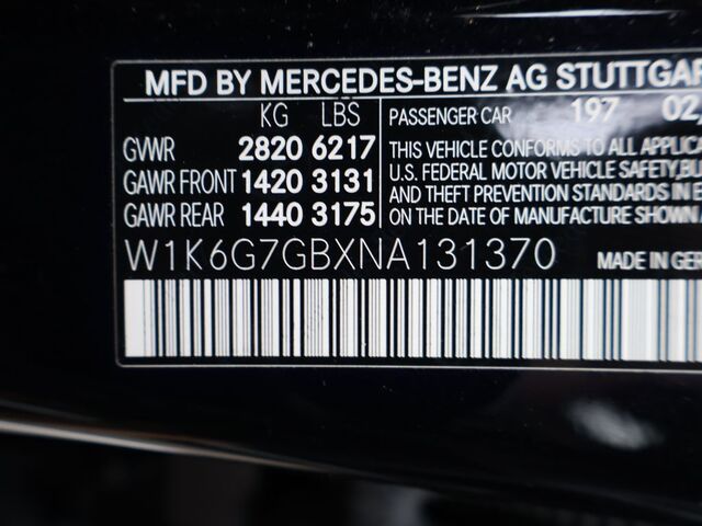 2022 Mercedes-Benz S-Class S 580 Oshkosh WI 2022 Mercedes-Benz S-Class S 580 Oshkosh WI