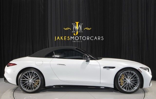 2022 Mercedes-Benz SL AMG SL 55 ($159,870 MSRP!!) *FACTORY MATTE WHITE* *BIG OPTION LIST* *7900 MILES* San Diego CA