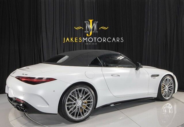 2022 Mercedes-Benz SL AMG SL 55 ($159,870 MSRP!!) *FACTORY MATTE WHITE* *BIG OPTION LIST* *7900 MILES* San Diego CA