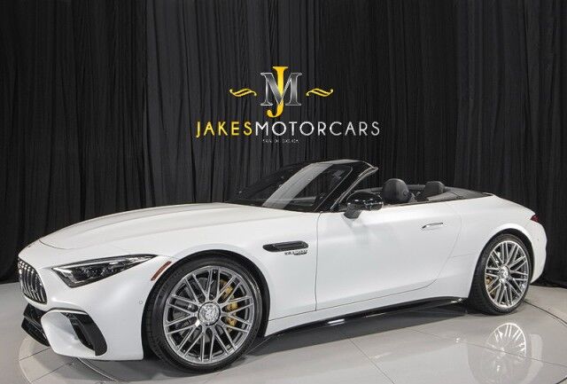 2022 Mercedes-Benz SL AMG SL 55 ($159,870 MSRP!!) *FACTORY MATTE WHITE* *BIG OPTION LIST* *7900 MILES*