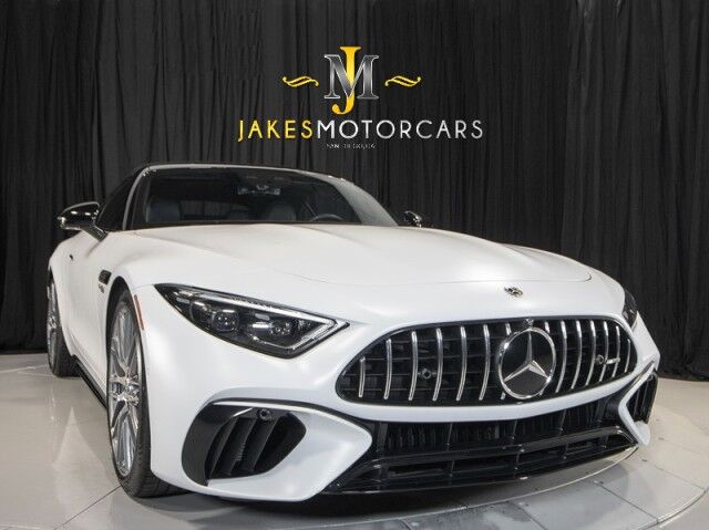 2022 Mercedes-Benz SL AMG SL 55 ($159,870 MSRP!!) *FACTORY MATTE WHITE* *BIG OPTION LIST* *7900 MILES* San Diego CA