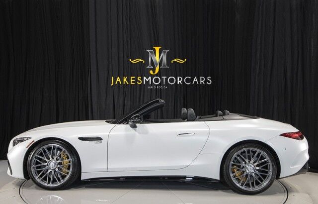 2022 Mercedes-Benz SL AMG SL55 ($159,870 MSRP!!) *FACTORY MATTE WHITE* *BIG OPTION LIST* *7900 MILES* San Diego CA
