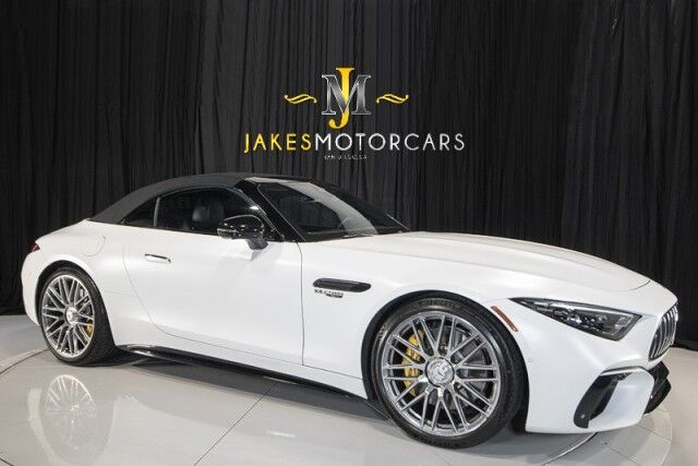 2022 Mercedes-Benz SL AMG SL55 ($159,870 MSRP!!) *FACTORY MATTE WHITE* *BIG OPTION LIST* *7900 MILES* San Diego CA