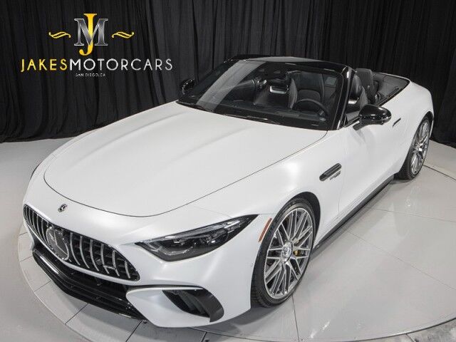 2022 Mercedes-Benz SL AMG SL55 ($159,870 MSRP!!) *FACTORY MATTE WHITE* *BIG OPTION LIST* *7900 MILES* San Diego CA