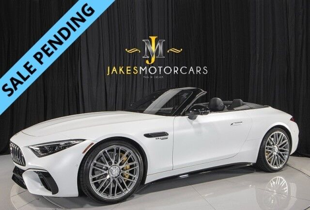 2022 Mercedes-Benz SL AMG SL55 ($159,870 MSRP!!) *FACTORY MATTE WHITE* *BIG OPTION LIST* *7900 MILES*