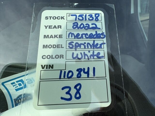 2022 Mercedes-Benz Sprinter 1500 Cargo Van 144 in. WB Jacksonville FL