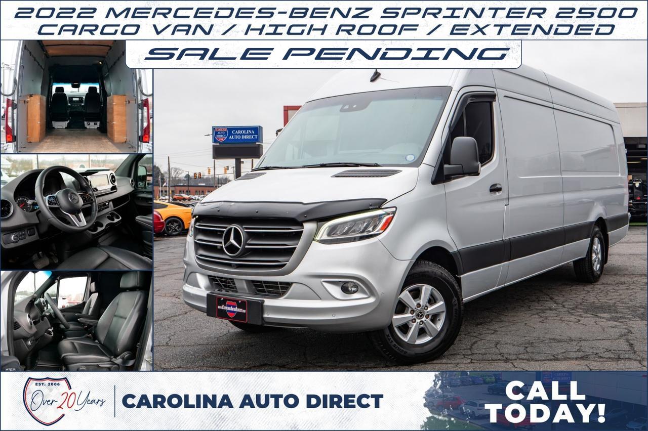 2022 Mercedes-Benz Sprinter 2500 Cargo Van / High Roof / Extended / Diesel!