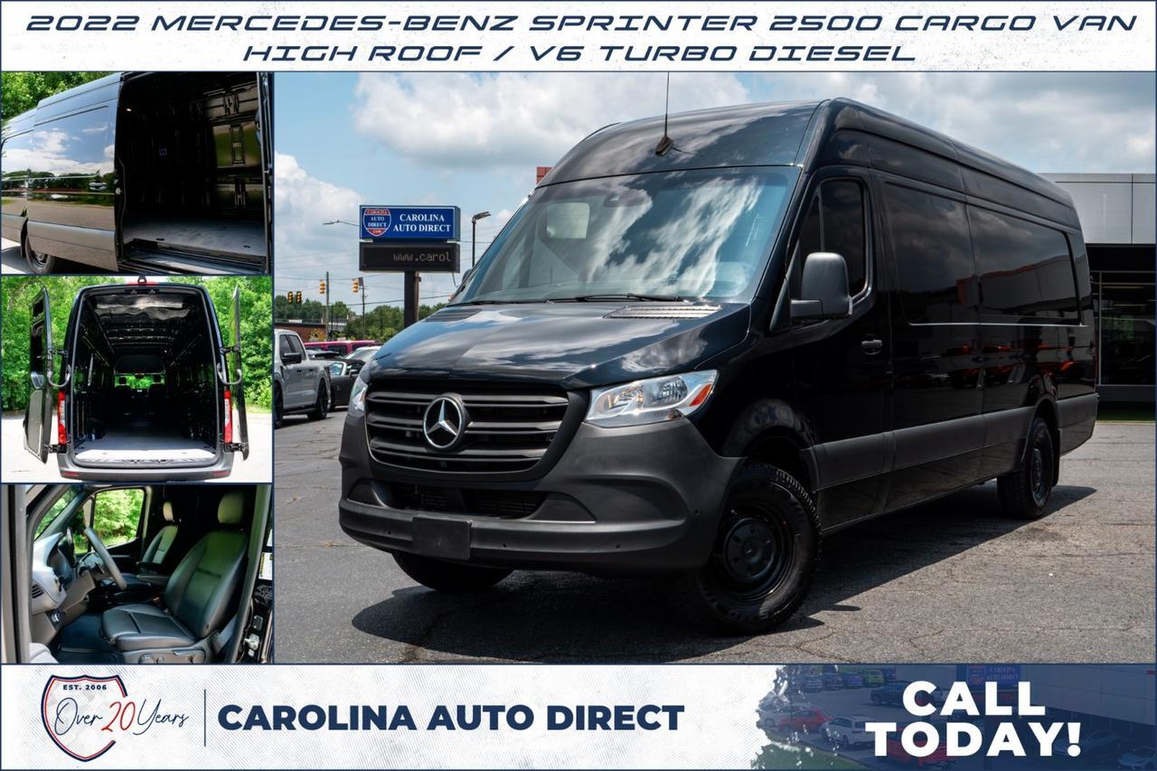 2022 Mercedes-Benz Sprinter 2500 Cargo Van / High Roof / V6 Turbo Diesel!