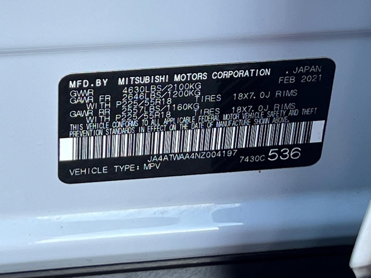 2022 Mitsubishi Eclipse Cross SEL Hagerstown MD